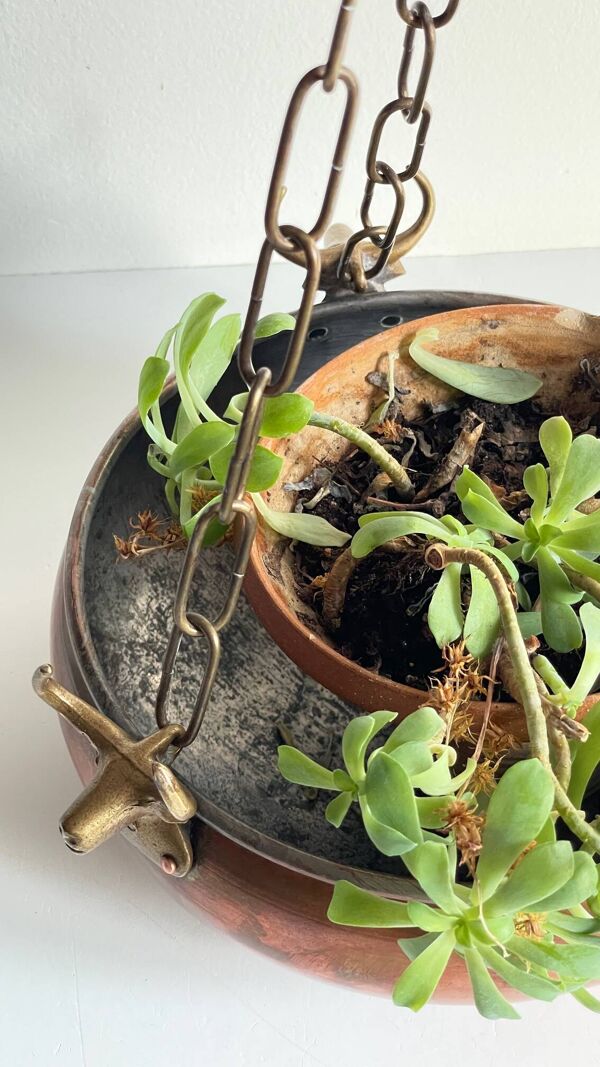 CACHE-POT Suspendu  Vintage