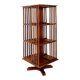 Rotating library on three levels with a central cruciform base.