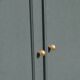 Renovated parisian wardrobe – kaki 4murs – antique wardrobe – country style