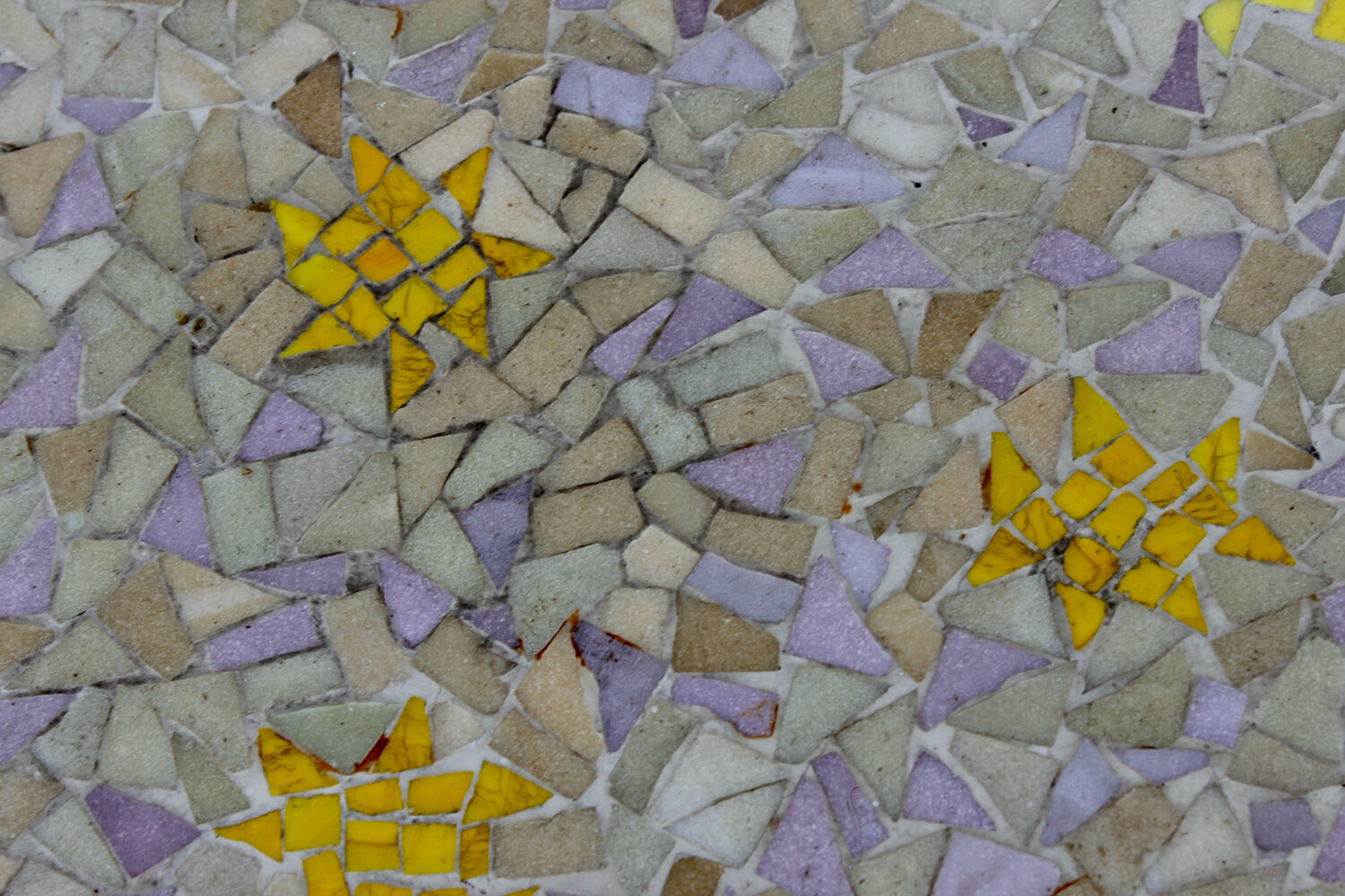 Deutscher 1950er Mosaiktisch Coffee table Vintage design MCM