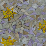 Deutscher 1950er Mosaiktisch Coffee table Vintage design MCM