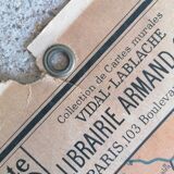 Old school map Vidal Lablache No. 32 Danubian States.