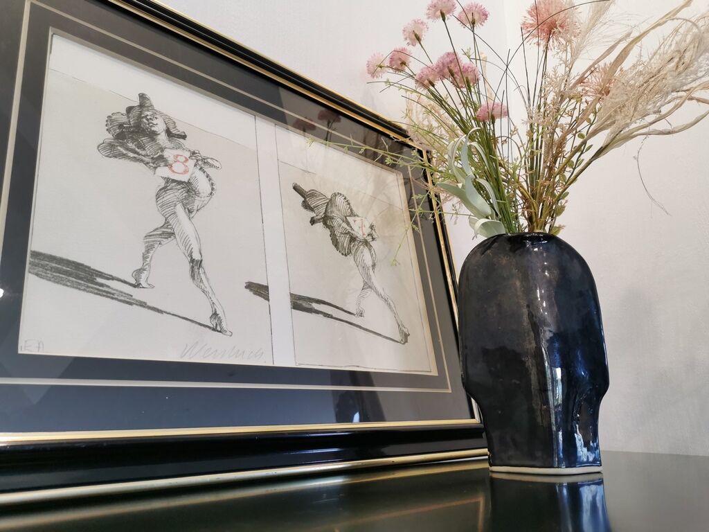 Vase de potier forme contemporaine