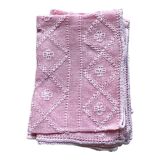 Openwork embroidered napkins