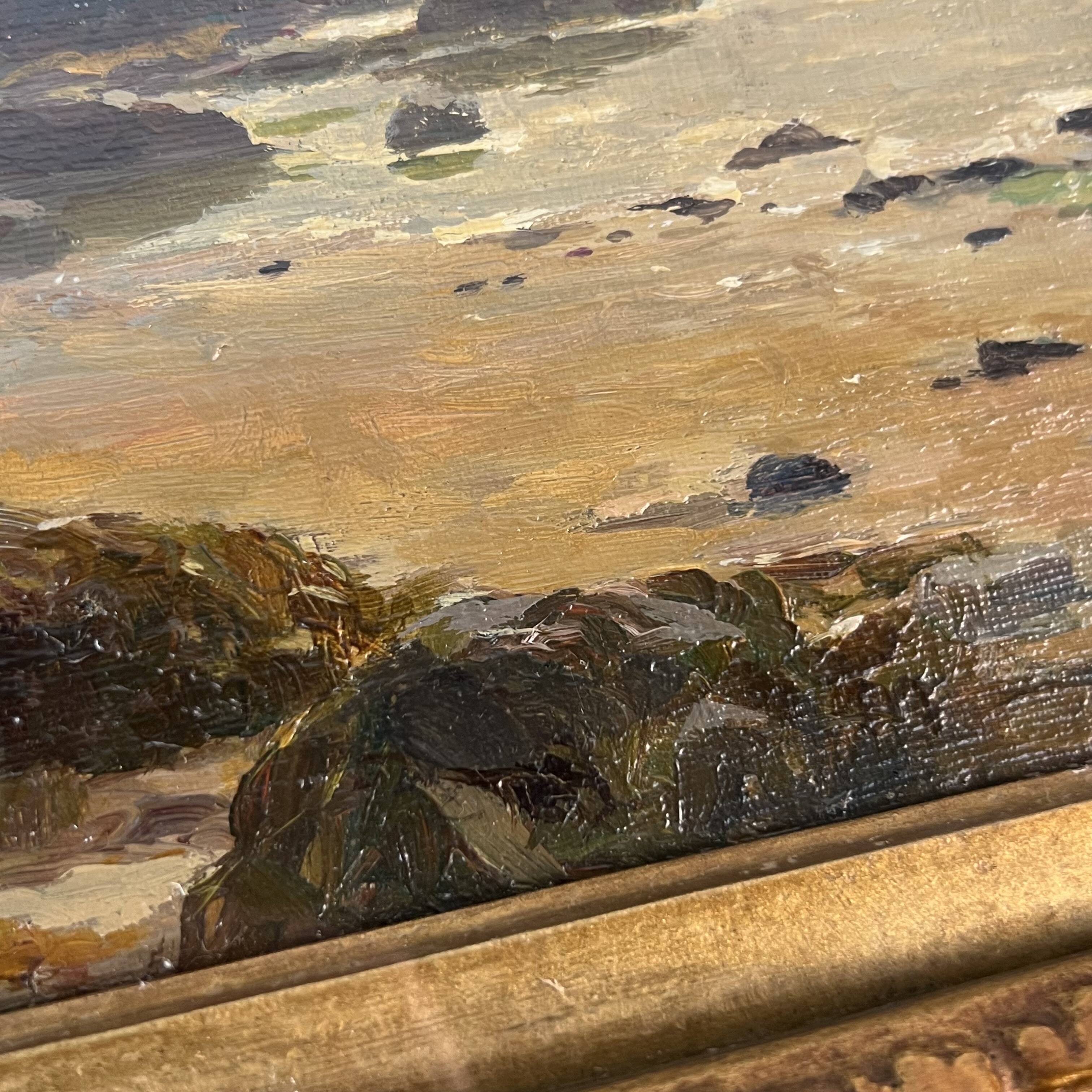 Oil on canvas Duncan Cameron Scotland 1837-1916 19th-century Marine Scene