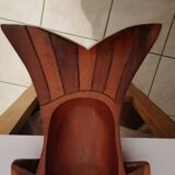 Exotic wood aperitif tray