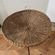 Table basse d’appoint osier 1960 vintage