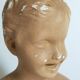 Buste de petit enfant en plâtre ancien