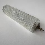 Old large glass wall lamp moulɠvintage 45 cm