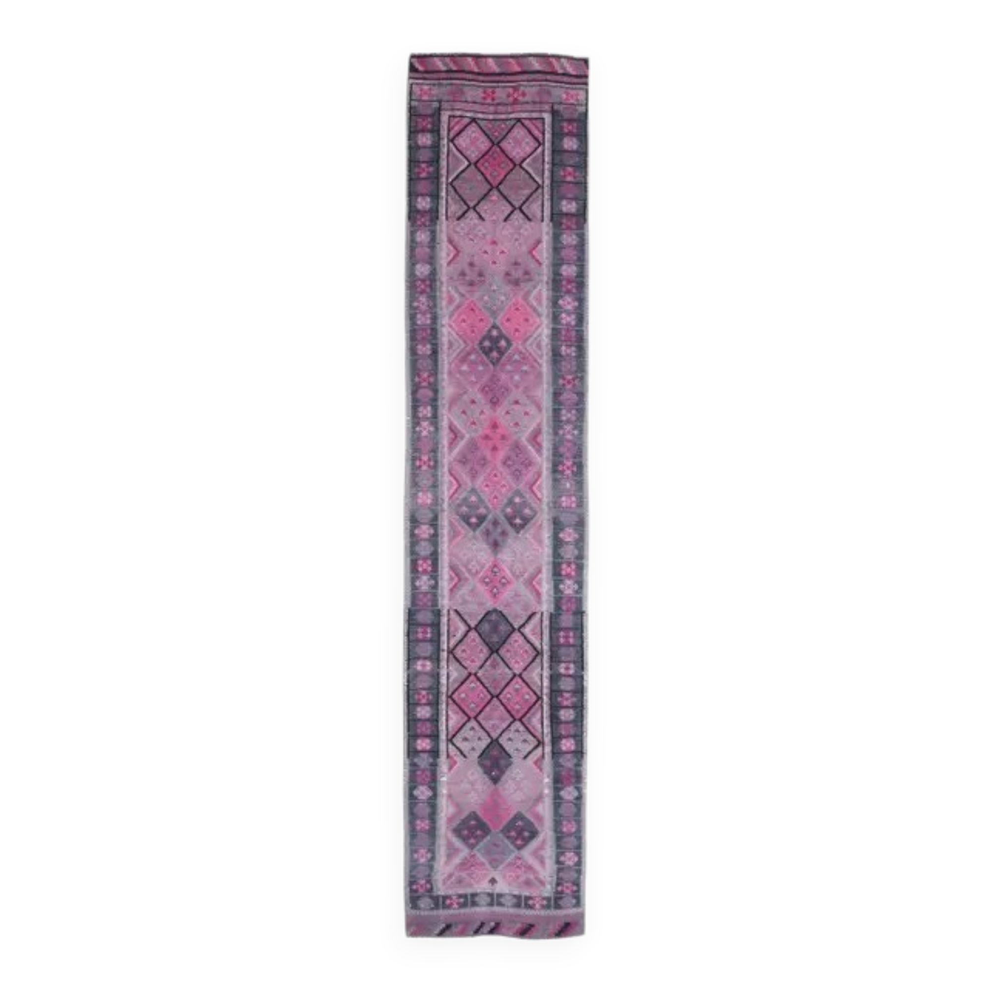 Turkish Handmade Wool Runner 77x395
