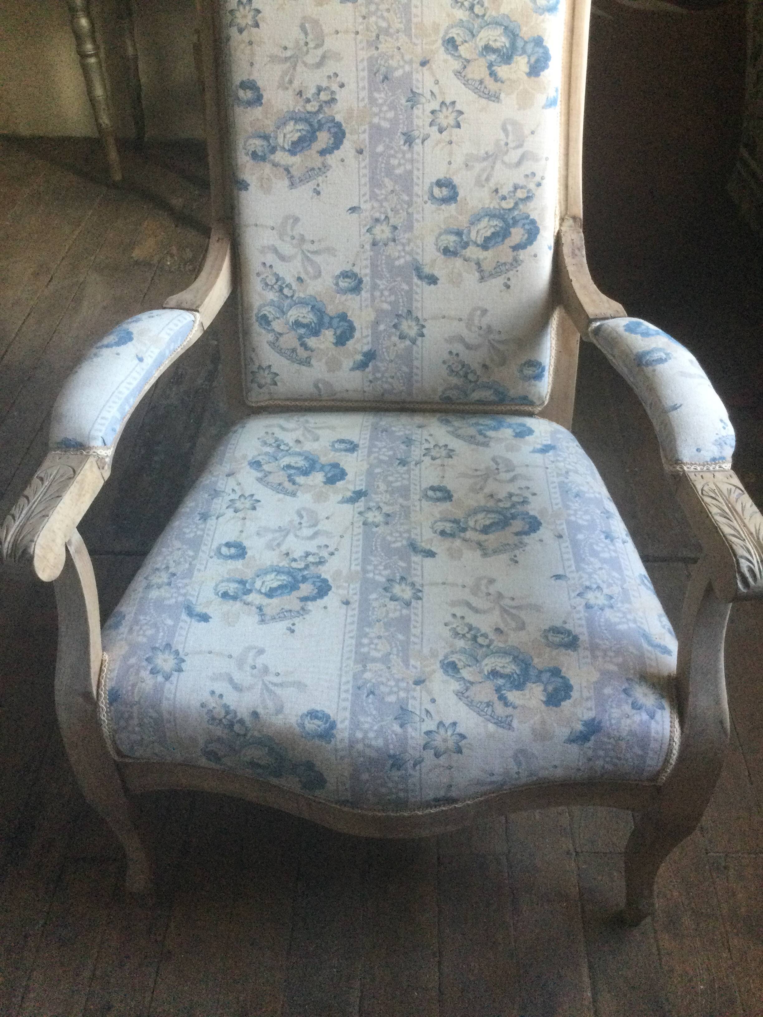 Old Voltaire armchair