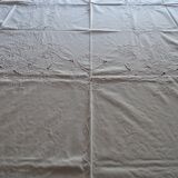 Nappe et 8 serviettes assorties en coton - 200 x 160