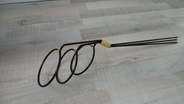 Porte pots scoubidou vintage