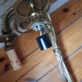 Louis XVI style bronze wall light