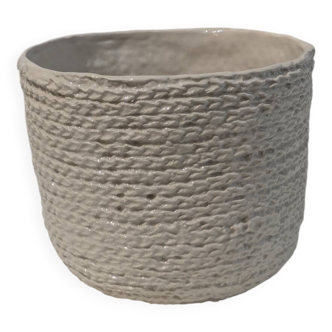 Stoneware basket