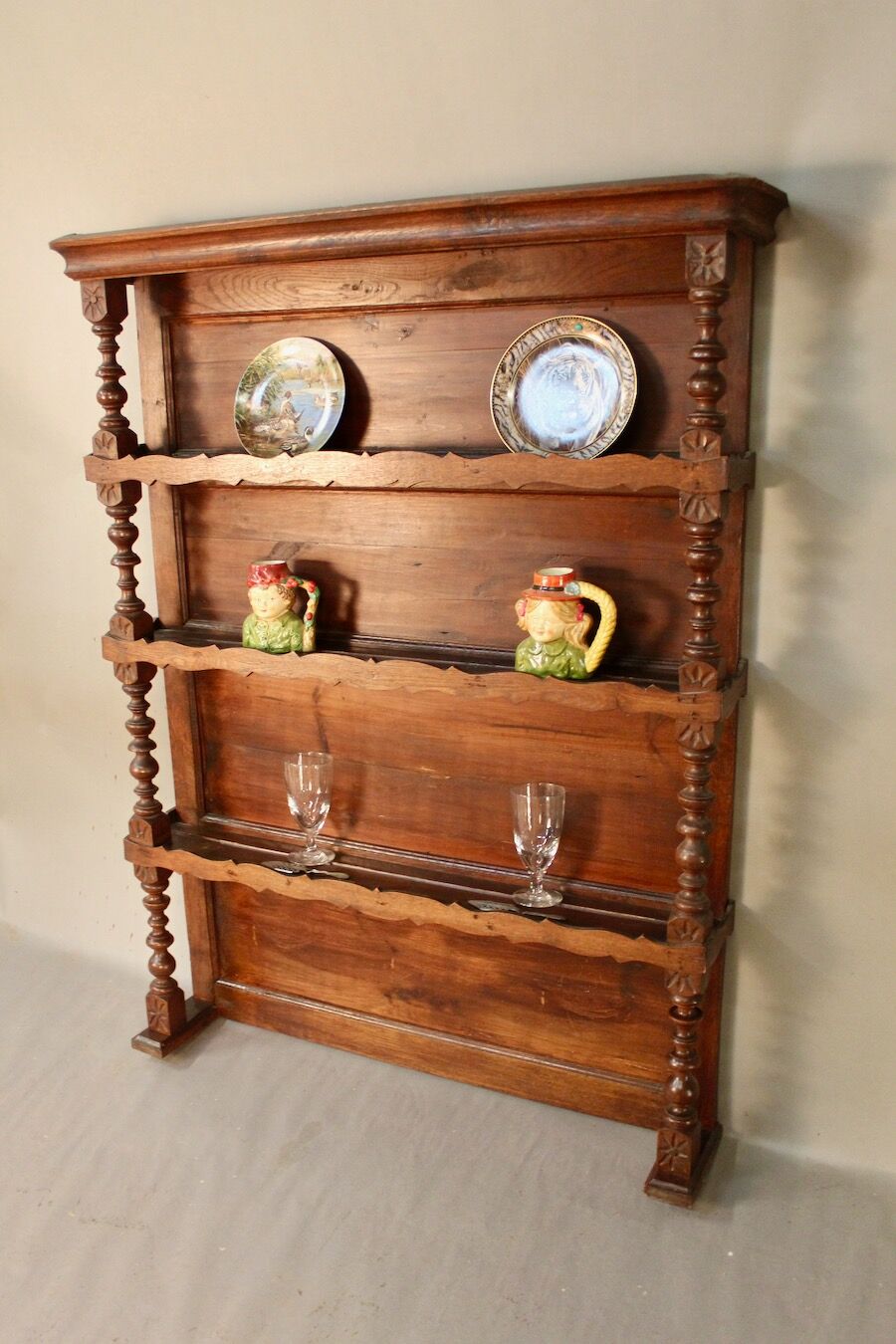 Estanier or bibus in oak nineteenth