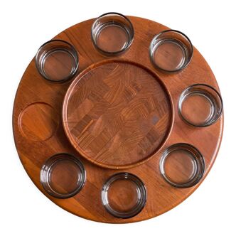 Vintage rotating tray by digsmed, denmark, lazy susan, scandinavian design