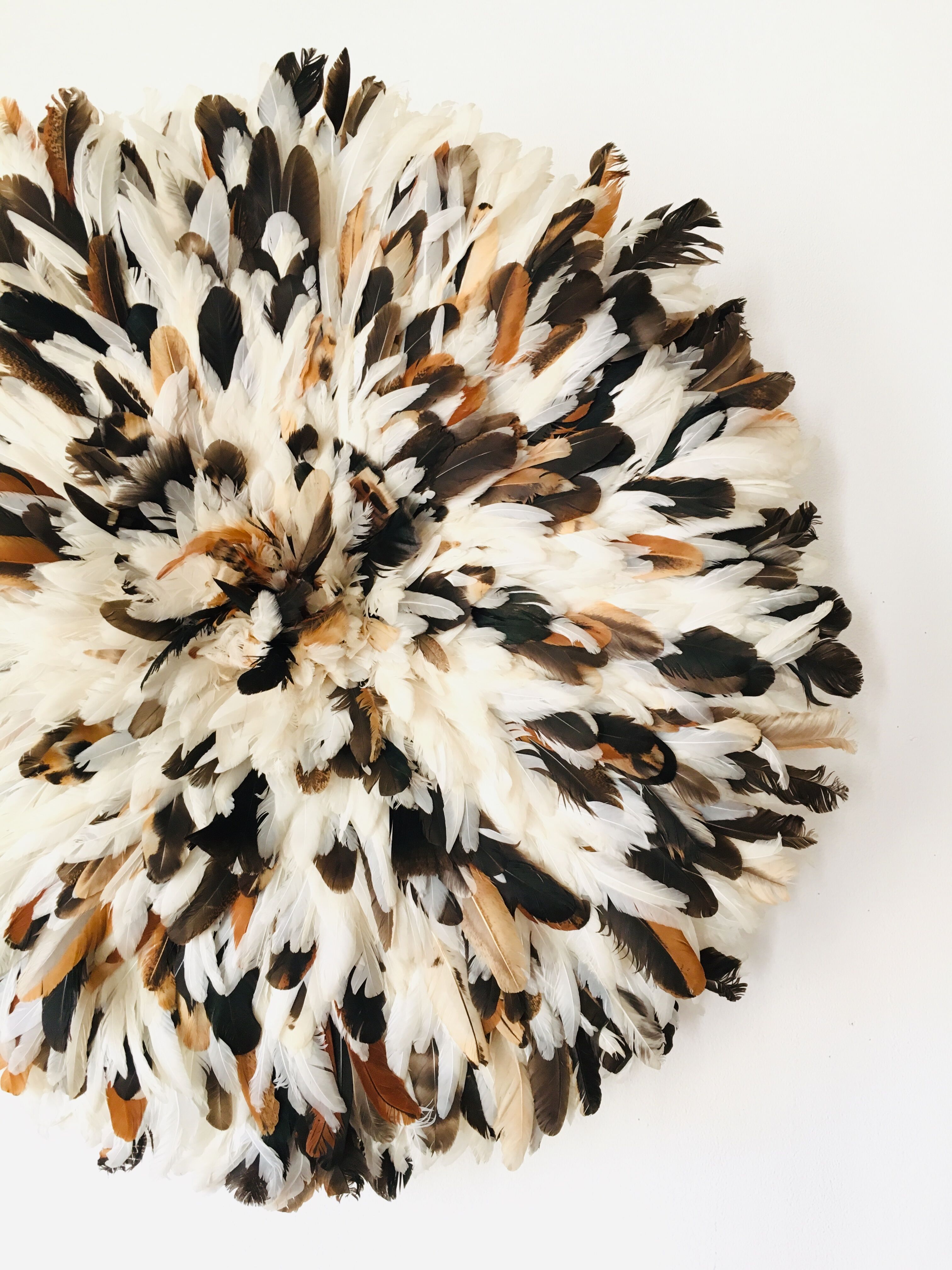 Juju Hat white speckled 70 cm