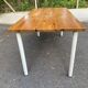 Table / Desk 150x80 cm in solid pine with detachable legs