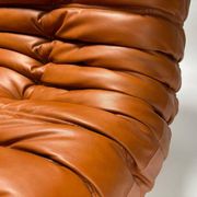 Togo Leather 3-Seaters Sofa attributed to Michel Ducaroy for Ligne Roset, 1992