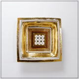 Vintage ceramic wall plate or trinket tray by Georges Pelletier - 1970