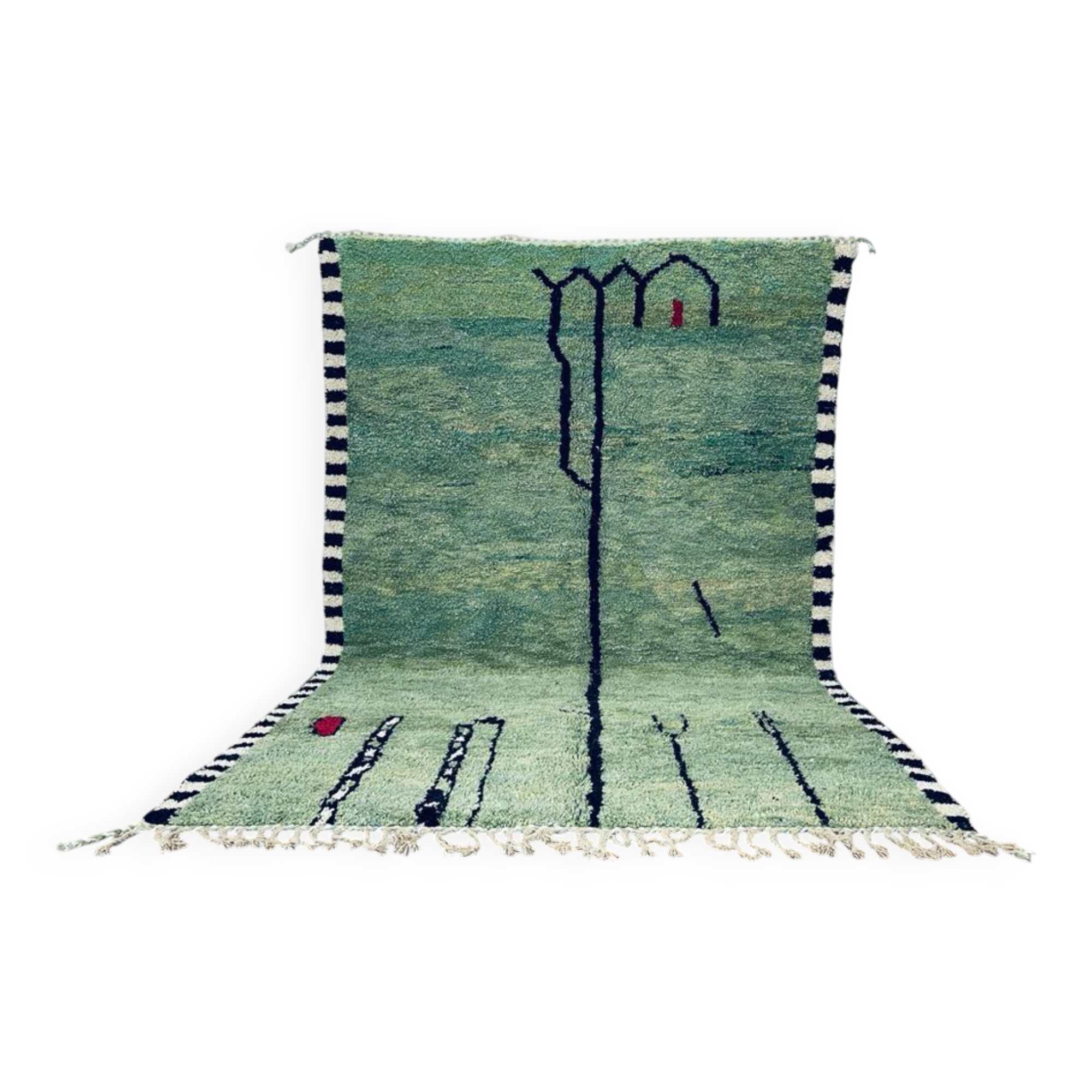 Traditional handmade Moroccan rug 3x2 m