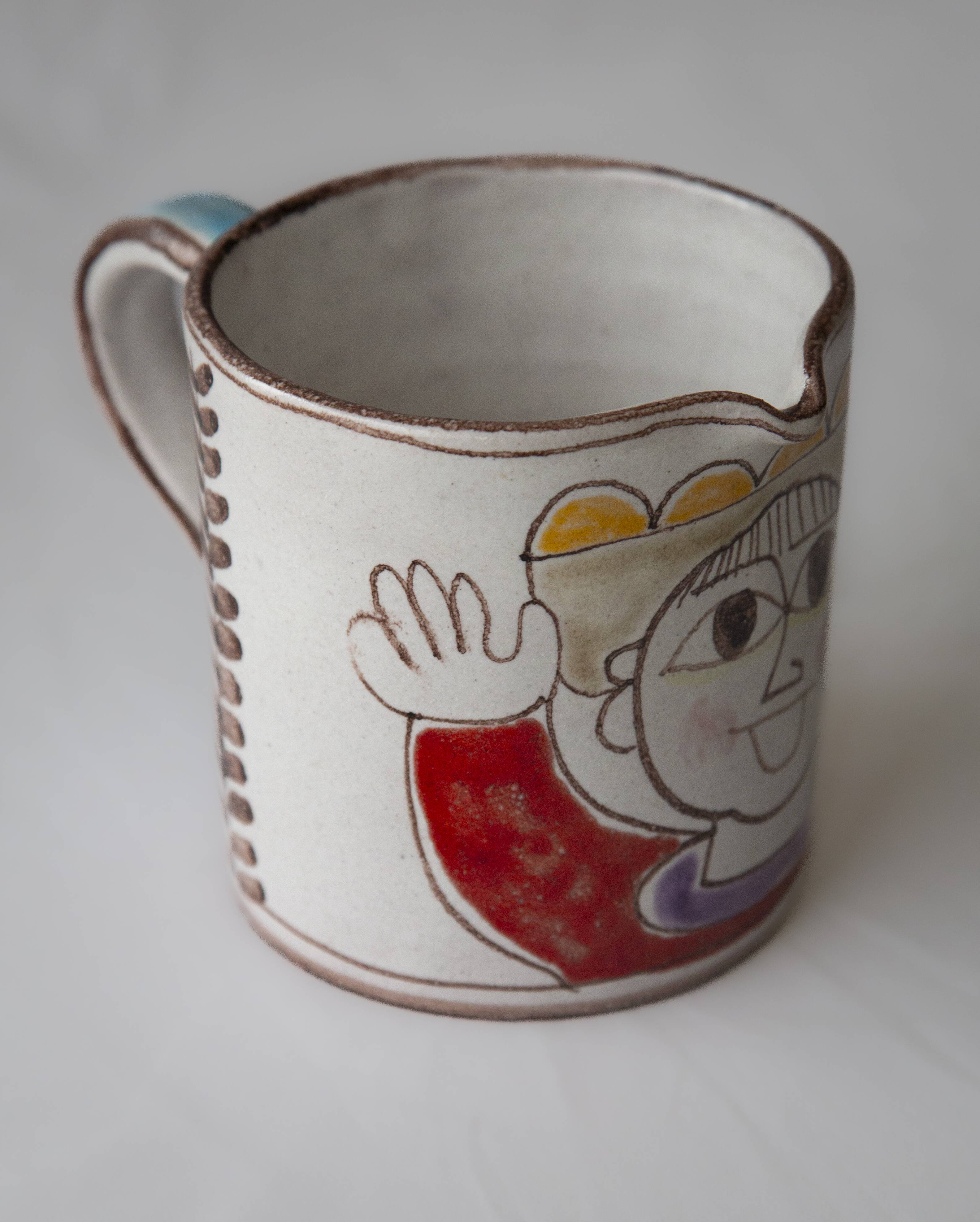 Collection set - 3 plates 26 cm + 1 jug 0.5 L - Giovanni De Simone