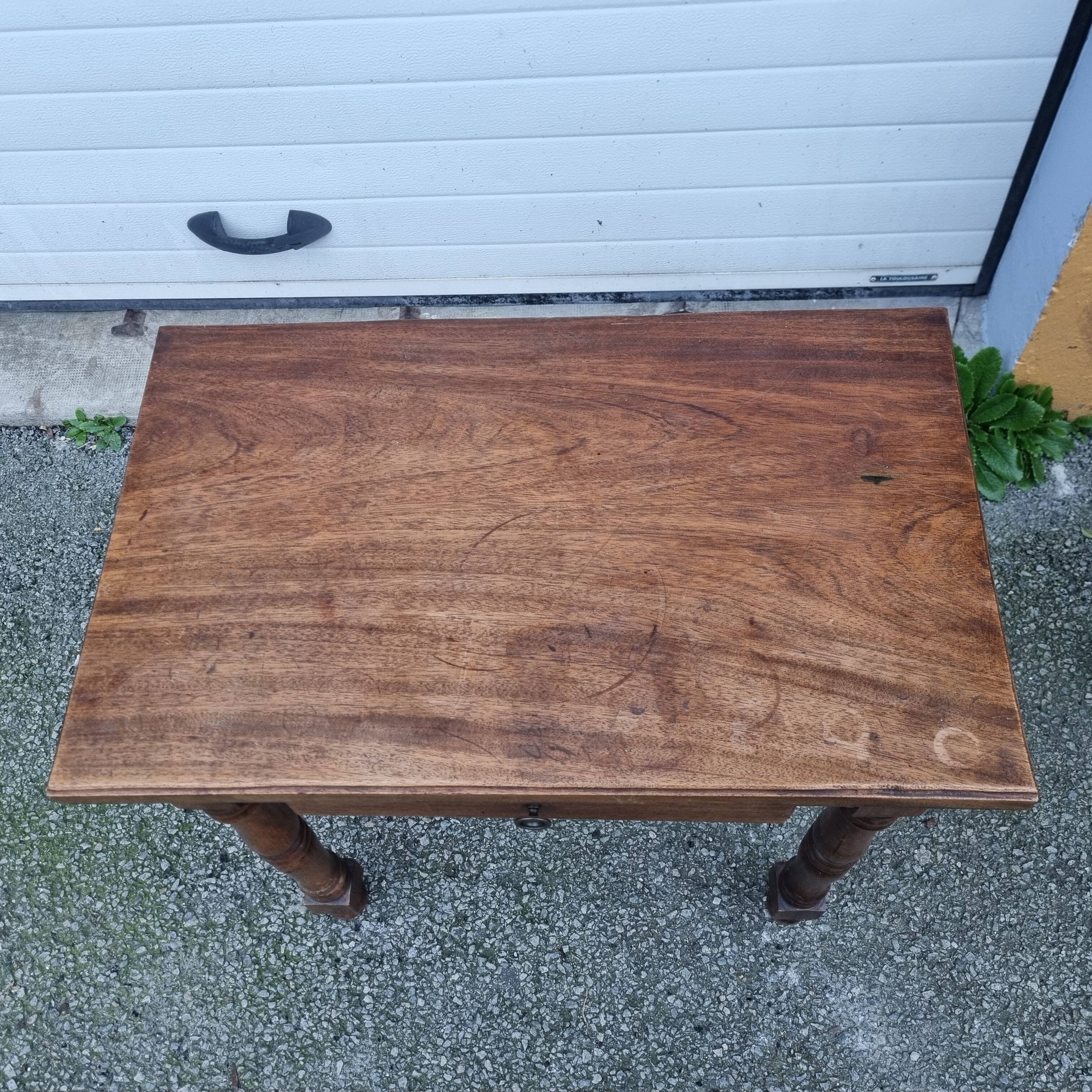 70s wooden desk
