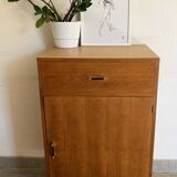 Vintage oak jam maker from the 50s