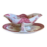 Antique sauce boat Jules Vieillard Bordeaux 19th century