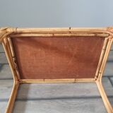 Rattan shelf