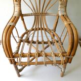 Rattan armchair from the 30/40