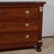 Commode en acajou, époque « Retour d’Égypte », début XIXème