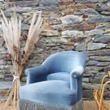 Blue toad chair