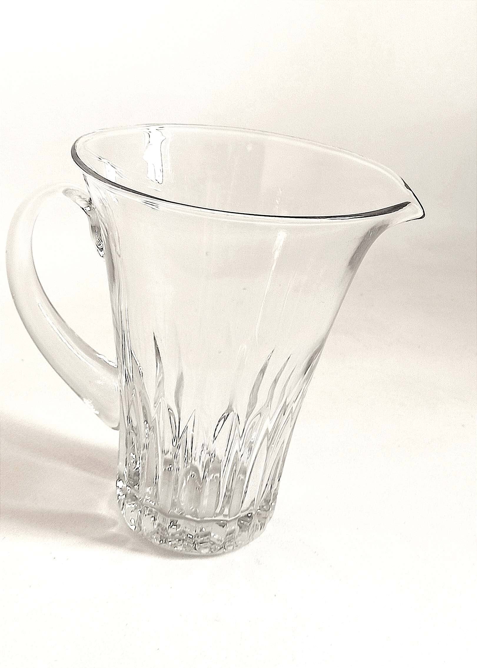 Vintage crystal carafe Height 21.7 cm