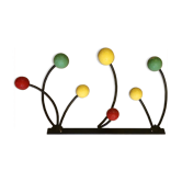 Coat rack balls