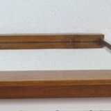 Art deco art deco wood and mirror serving tray