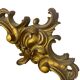 Miroir baroque doré vintage / miroir mural