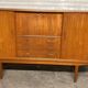 Vintage Scandinavian teak enfilade Clausen & son