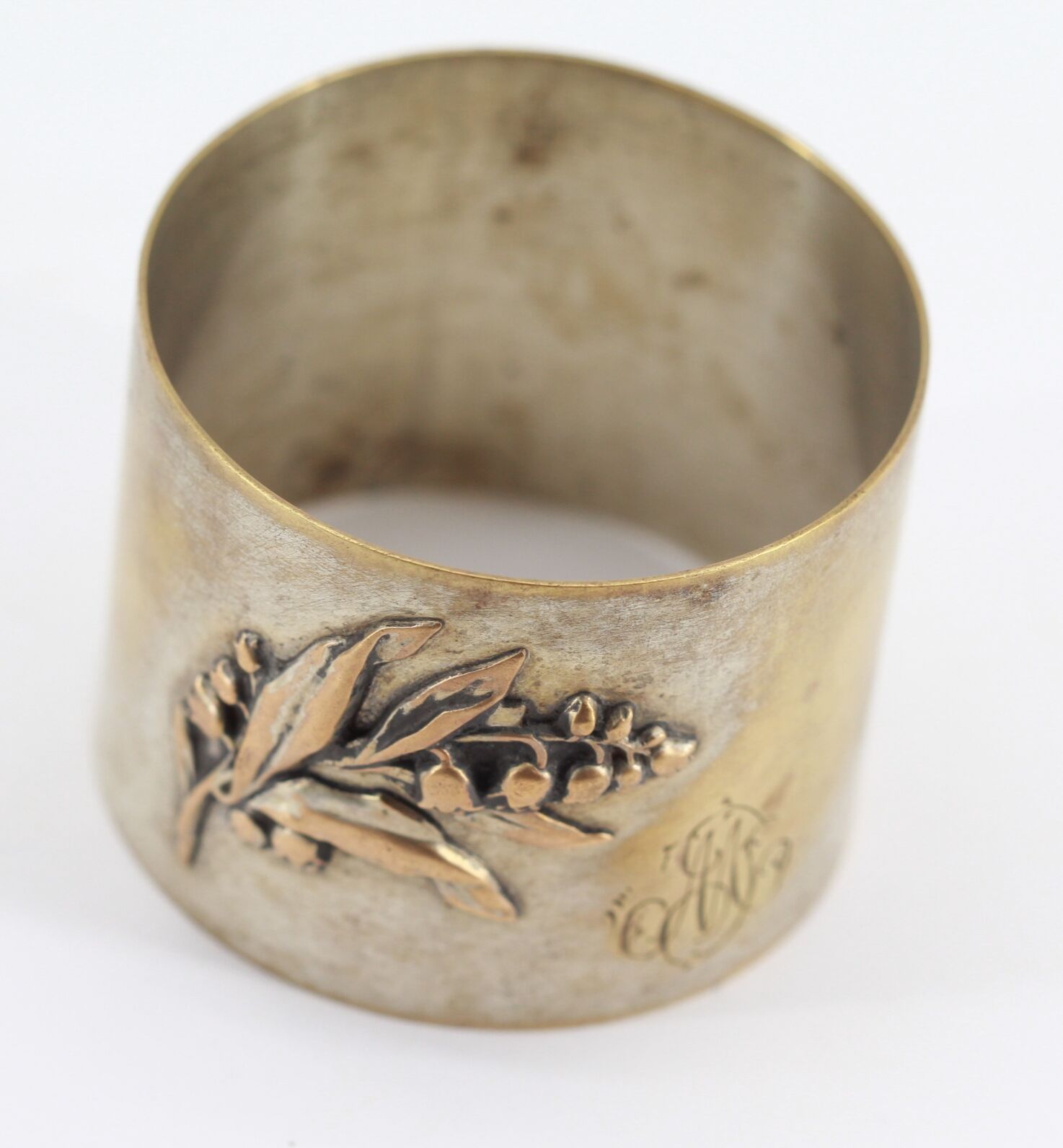 Old round of towel thrush