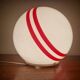 Very Rare Midcentury Table Ball Glass Lamp, 1970s