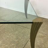 Bronze coffee table by Peter Ghyczy 60/70