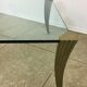 Bronze coffee table by Peter Ghyczy 60/70