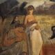 Oil on panel "Roquelaure", Agustín Carrera, Art Deco, early 20th century – Spain