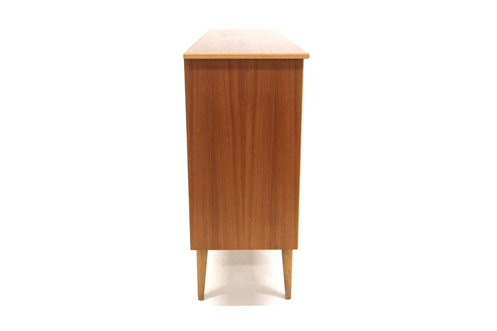 Scandinavian teak and oak sideboard, Sweden, 1960