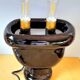 Ceramic power outlet lamp, 1980