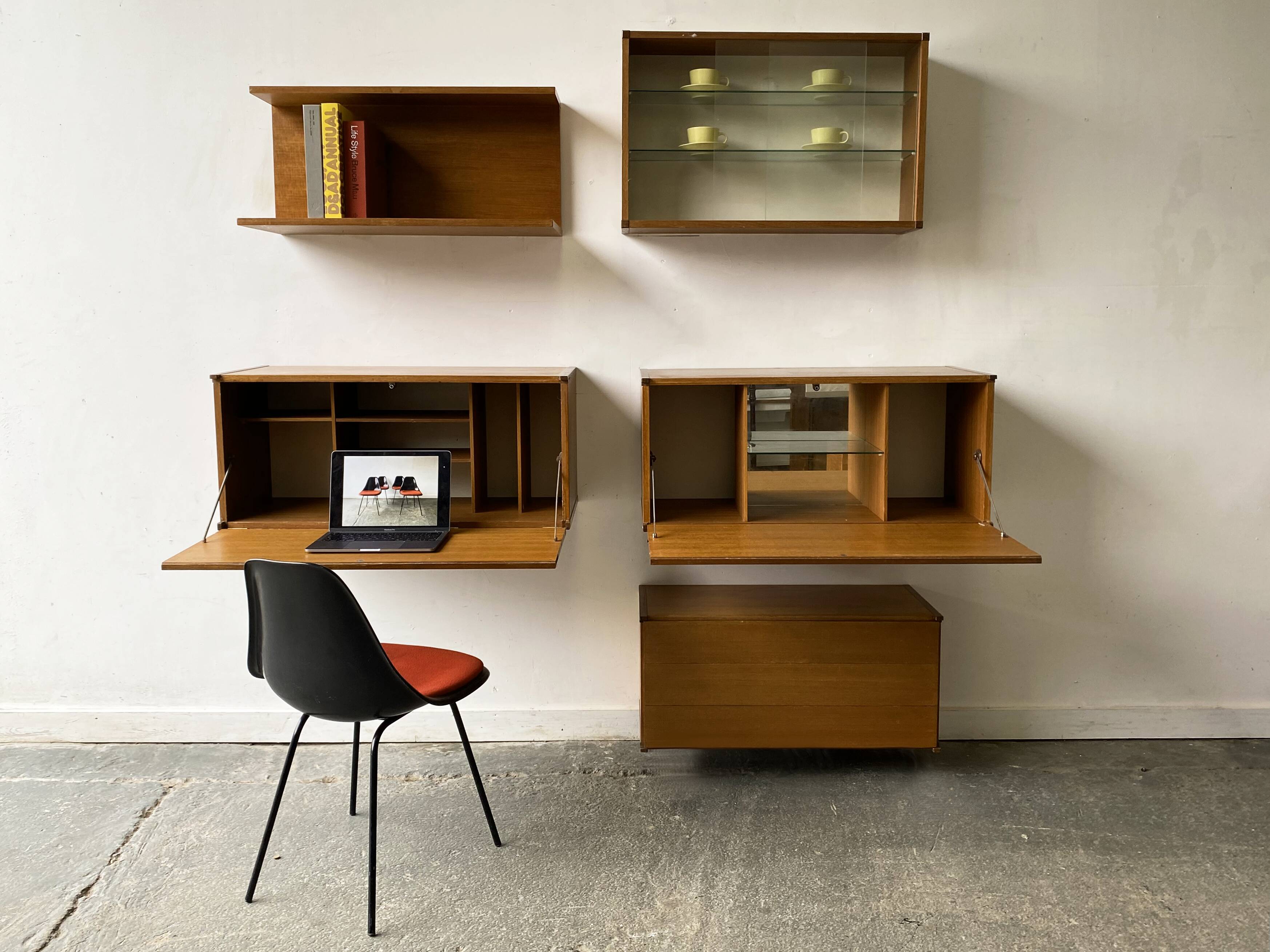 1960’s mid century Beaver & Tapley modular wall units