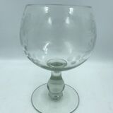 XXL engraved stem glass