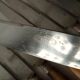 Box 12 old table knife blade steel blade Virole Louis XVI horn handle