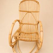 Fauteuil à bascule en Bambou